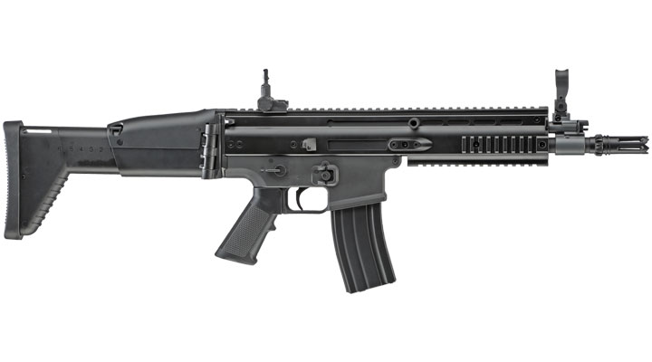 Versandrcklufer Cybergun FN Herstal SCAR-L Sportline ABS-Version Komplettset S-AEG 6mm BB schwarz Bild 2