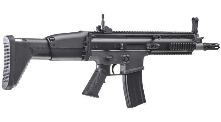 Versandrcklufer Cybergun FN Herstal SCAR-L Sportline ABS-Version Komplettset S-AEG 6mm BB schwarz Bild 3