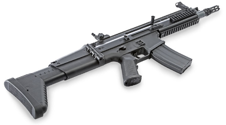Versandrcklufer Cybergun FN Herstal SCAR-L Sportline ABS-Version Komplettset S-AEG 6mm BB schwarz Bild 4