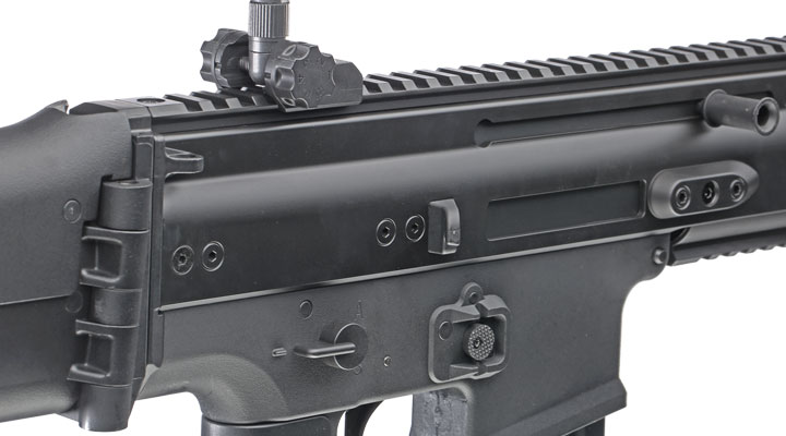 Versandrcklufer Cybergun FN Herstal SCAR-L Sportline ABS-Version Komplettset S-AEG 6mm BB schwarz Bild 8