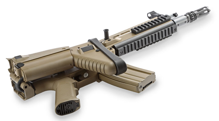 Cybergun FN Herstal SCAR-L Sportline ABS-Version Komplettset S-AEG 6mm BB tan Bild 5