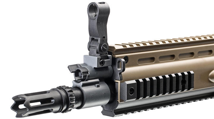 Cybergun FN Herstal SCAR-L Sportline ABS-Version Komplettset S-AEG 6mm BB tan Bild 6