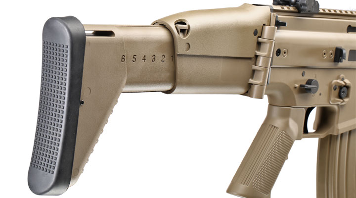 Cybergun FN Herstal SCAR-L Sportline ABS-Version Komplettset S-AEG 6mm BB tan Bild 9