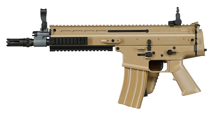 Cybergun FN Herstal SCAR-L Sportline ABS-Version S-AEG 6mm BB tan Bild 2