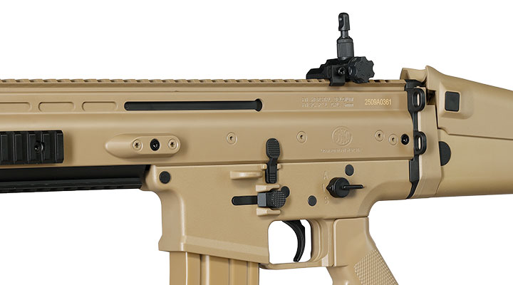 Cybergun FN Herstal SCAR-L Sportline ABS-Version S-AEG 6mm BB tan Bild 8