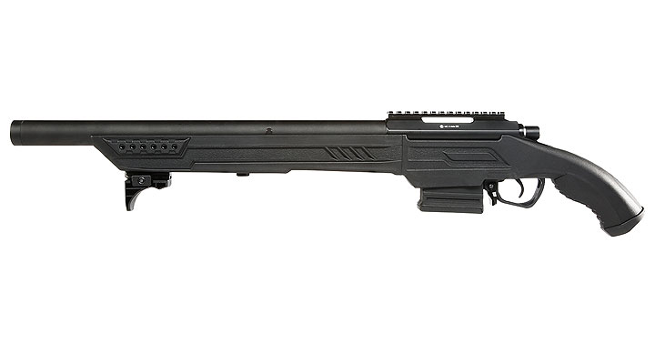 Action Army AAC T11S Bolt Action Back-Up Snipergewehr Springer 6mm BB schwarz Bild 1