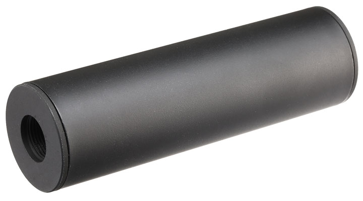 APS Sub-Sonic Aluminium Suppressor 110 x 33mm 14mm+ / 14mm- schwarz Bild 1