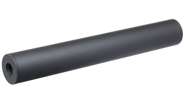 APS Sub-Sonic Aluminium Suppressor 230 x 33mm 14mm+ / 14mm- schwarz Bild 1