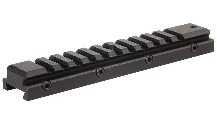 G&G 21mm Aluminium Top Rail / Schiene 145 mm schwarz f. G&G L85 Serie