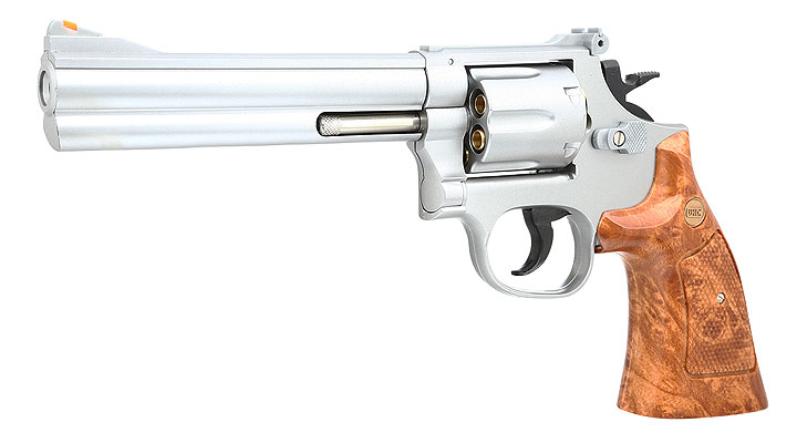 UHC M-29 6 Zoll Gas Revolver 6mm BB silber