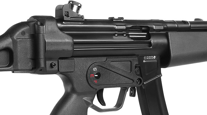 SRC SR5AU SMG Vollmetall CO2 BlowBack 6mm BB schwarz Bild 8