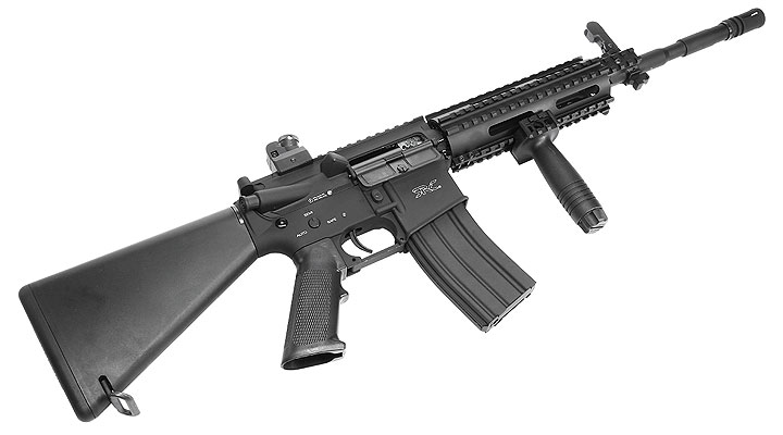 SRC SR4 TCF Carbine Vollmetall CO2 Non-Blow-Back 6mm BB schwarz Bild 4