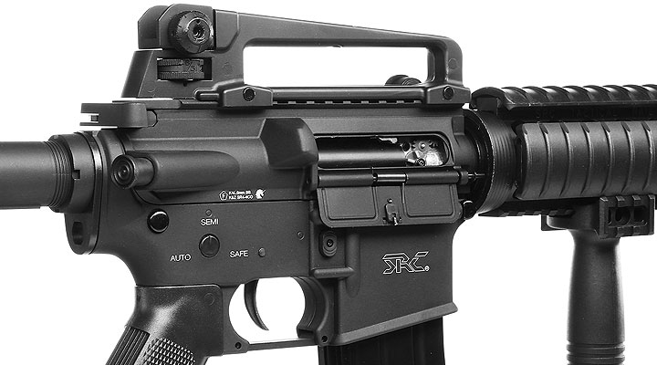 SRC SR4 RIS Carbine Vollmetall CO2 Non-Blow-Back 6mm BB schwarz Bild 9