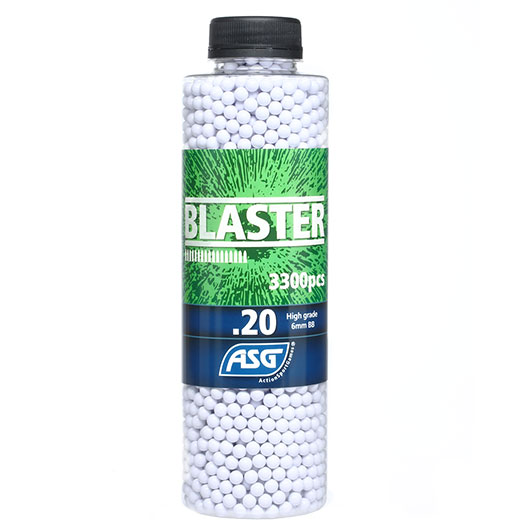 ASG Blaster High Grade BBs 0,20g 3.300er Flasche weiss