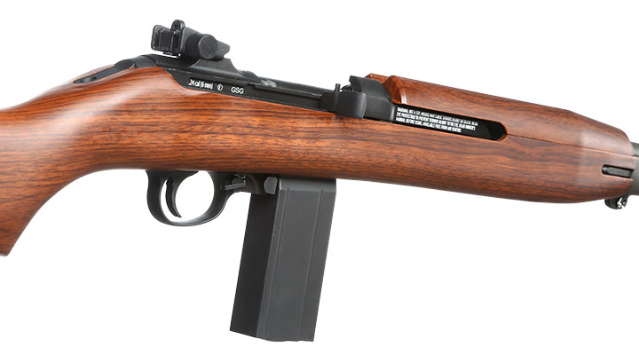 King Arms Springfield Armory M1 Carbine Vollmetall CO2 BlowBack 6mm BB Holzoptik-Version Bild 7