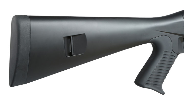 Nuprol Sierra Storm Alpha Tri-Barrel Shotgun Full Stock Polymer Springer 6mm BB schwarz Bild 8