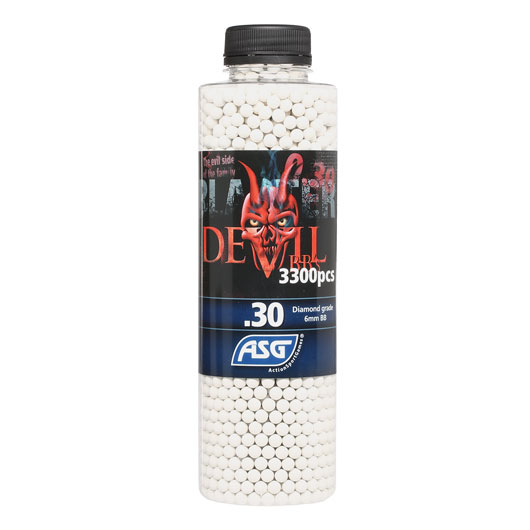 ASG Blaster Devil Diamond Grade BBs 0,30g 3.300er Flasche weiss