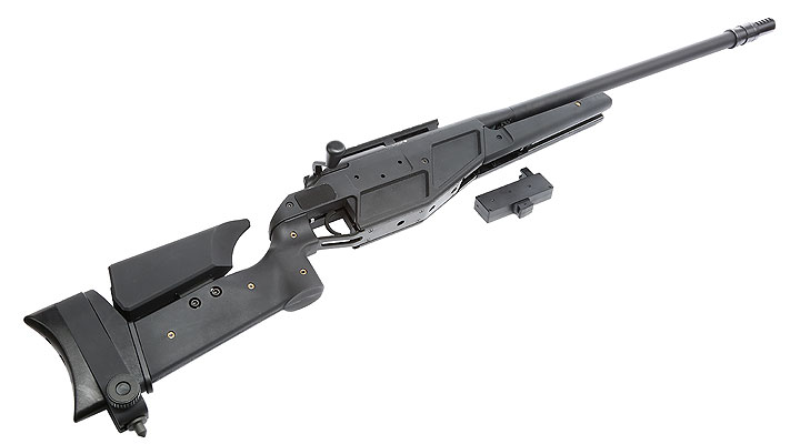 King Arms K93 LRS1 Ultra Grade Bolt Action Snipergewehr Springer 6mm BB schwarz Bild 4