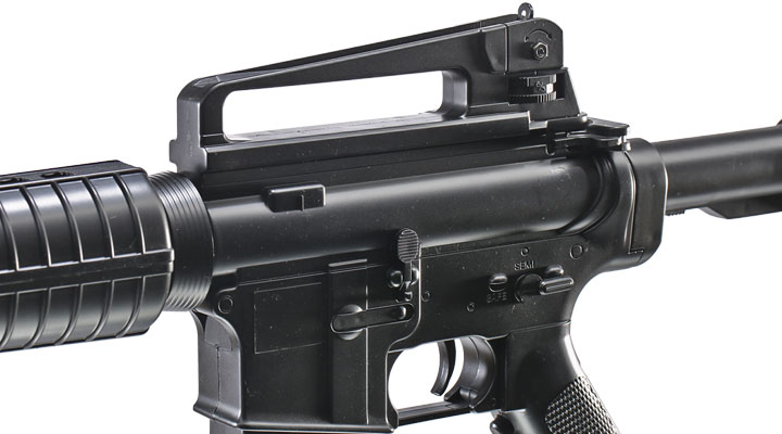 Well M4A1 SWAT Boys-Type Komplettset AEG 6mm BB schwarz Bild 6