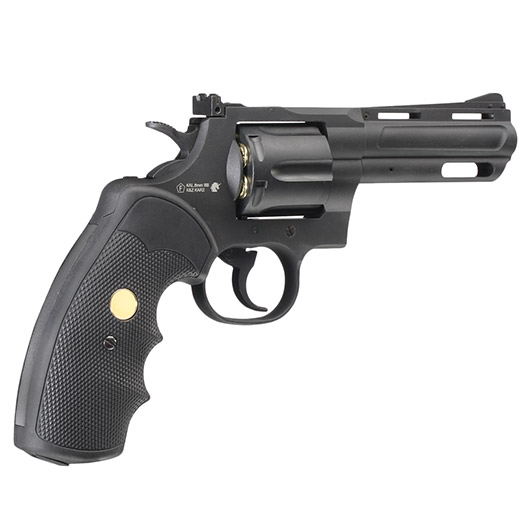 King Arms .357 Magnum Custom I 4 Zoll Revolver Vollmetall CO2 6mm BB schwarz Bild 4