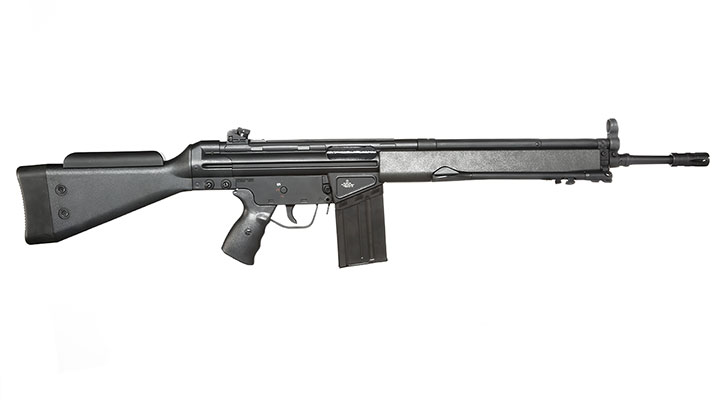 Classic Army G3 SG1 mit Zweibein Vollmetall S-AEG 6mm BB schwarz Bild 2