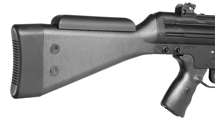 Classic Army G3 SG1 mit Zweibein Vollmetall S-AEG 6mm BB schwarz Bild 9