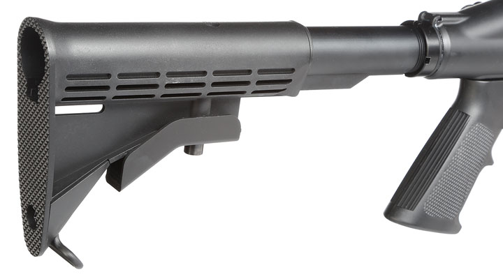 Golden Eagle M8874 Vollmetall Pump Action Gas Shotgun 6mm BB schwarz Bild 9