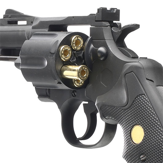 King Arms .357 Magnum Custom I 2.5 Zoll Revolver Vollmetall CO2 6mm BB schwarz Bild 6