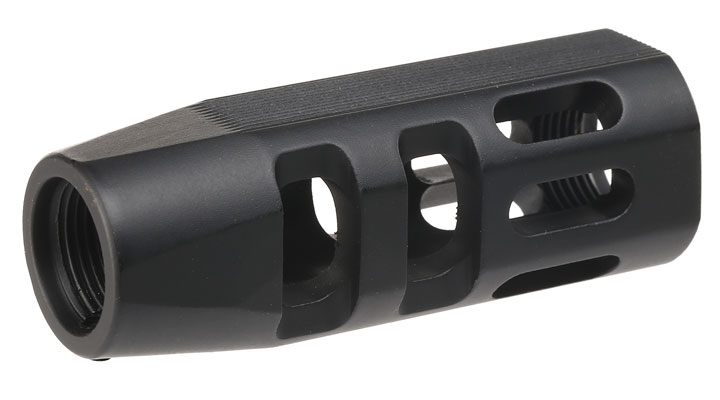 APS Evo Tech 1.1 Aluminium Flash-Hider schwarz 14mm- Bild 1