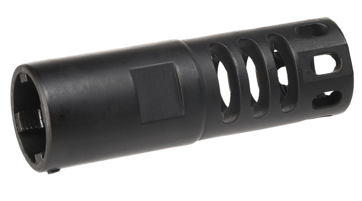 APS Evo Tech 1.0 Aluminium Flash-Hider schwarz 14mm- Bild 1