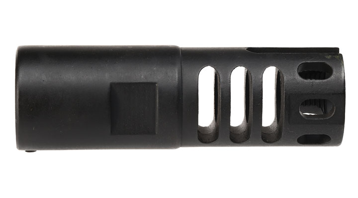 APS Evo Tech 1.0 Aluminium Flash-Hider schwarz 14mm- Bild 3