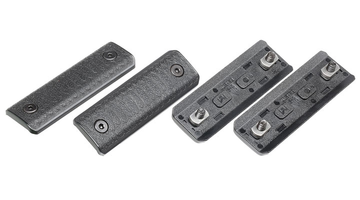 UTG M-LOK Low Profile Panel Covers 80mm (4 Stck) schwarz