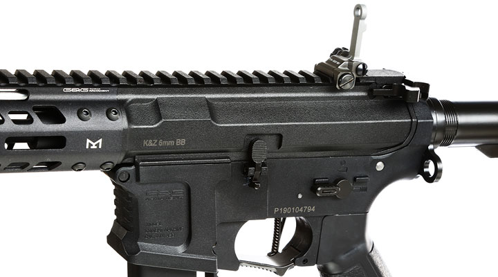 G&G PCC9 Polymergehuse ETU-Mosfet AEG 6mm BB schwarz Bild 7
