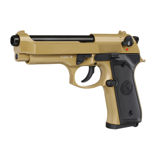 KLI M92 Sahara Limited Edition Vollmetall GBB 6mm BB Desert Tan