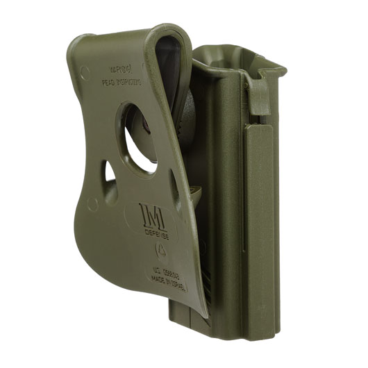 IMI Defense Level 2 Holster Kunststoff Paddle fr Taurus 24/7 G2 FS / Compact Modelle Links OD Bild 3