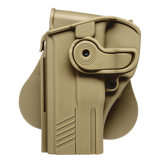 IMI Defense Level 2 Holster Kunststoff Paddle fr Taurus 24/7 G2 FS / Compact Modelle Links Tan