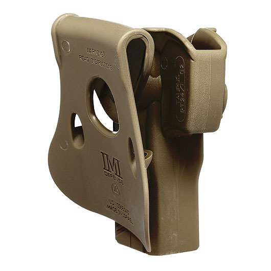 IMI Defense Level 2 Holster Kunststoff Paddle fr Taurus 24/7 G2 FS / Compact Modelle Tan Bild 3