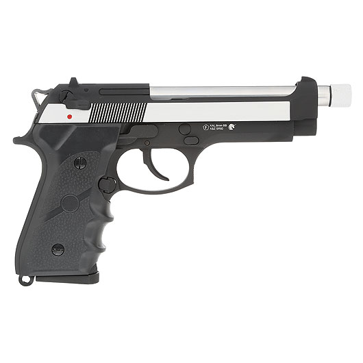 KLI M92 mit Silencer Vollmetall GBB 6mm BB Dual Tone Bild 3