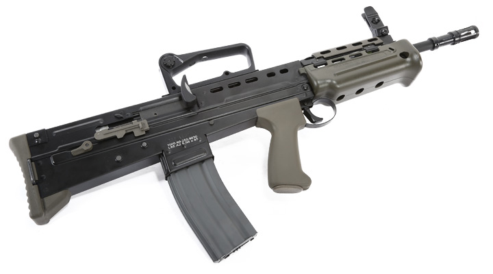 G&G L85 Carbine ETU-Mosfet BlowBack Vollmetall S-AEG 6mm BB oliv / schwarz Bild 4
