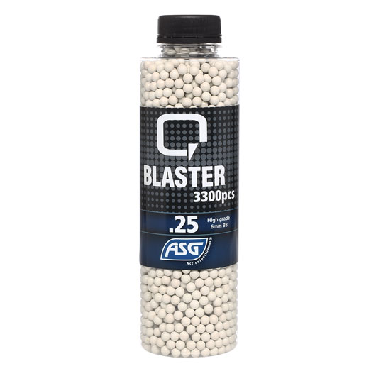 ASG Q-Blaster High Grade BBs 0,25g 3.300er Flasche weiss