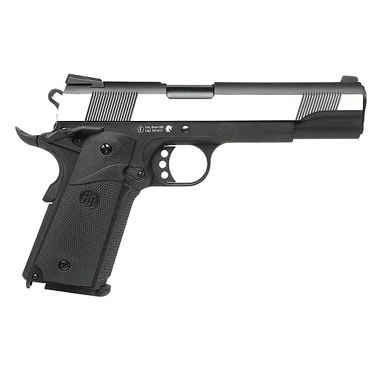 KLI M1911 MEU Vollmetall GBB 6mm BB Dual Tone Bild 3