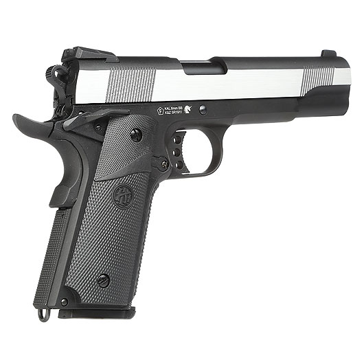 KLI M1911 MEU Vollmetall GBB 6mm BB Dual Tone Bild 4