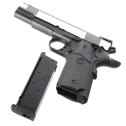 Ersatzteilset KLI M1911 MEU Vollmetall GBB 6mm BB Dual Tone Bild 6