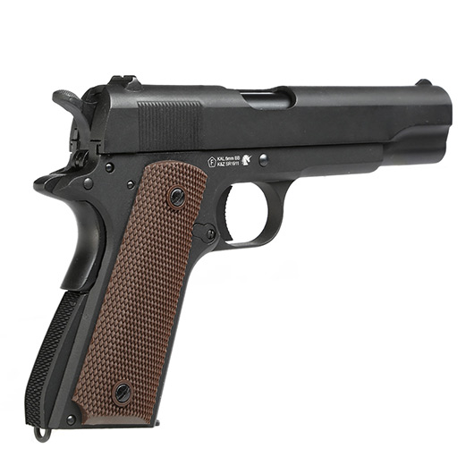 KLI M1911A1 Vollmetall GBB 6mm BB schwarz Bild 4