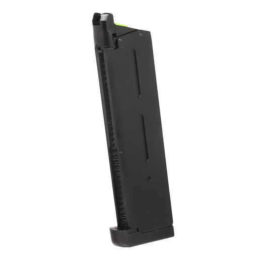 APS M1911 GBB MEU-Style Magazin 25 Schuss (Softairgas-Version) schwarz