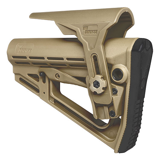 IMI Defense TS-1 Tactical Schaft mit verstellb. Wangenauflage Tan Bild 4