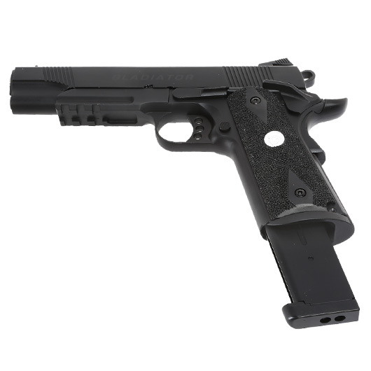 APS 1911 Gladiator Marcux Vollmetall GBB 6mm BB schwarz Bild 5