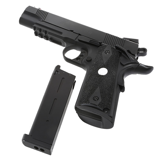 APS 1911 Gladiator Marcux Vollmetall GBB 6mm BB schwarz Bild 6