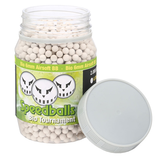 Speedballs Bio Tournament BBs 0.32g 2.000er Container wei Bild 2