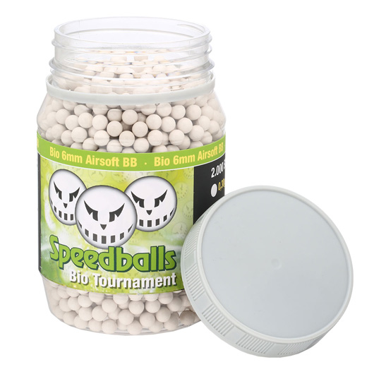 Speedballs Bio Tournament BBs 0.36g 2.000er Container weiss Bild 2